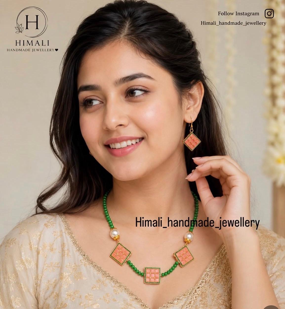 Handcrafted Himali necklace