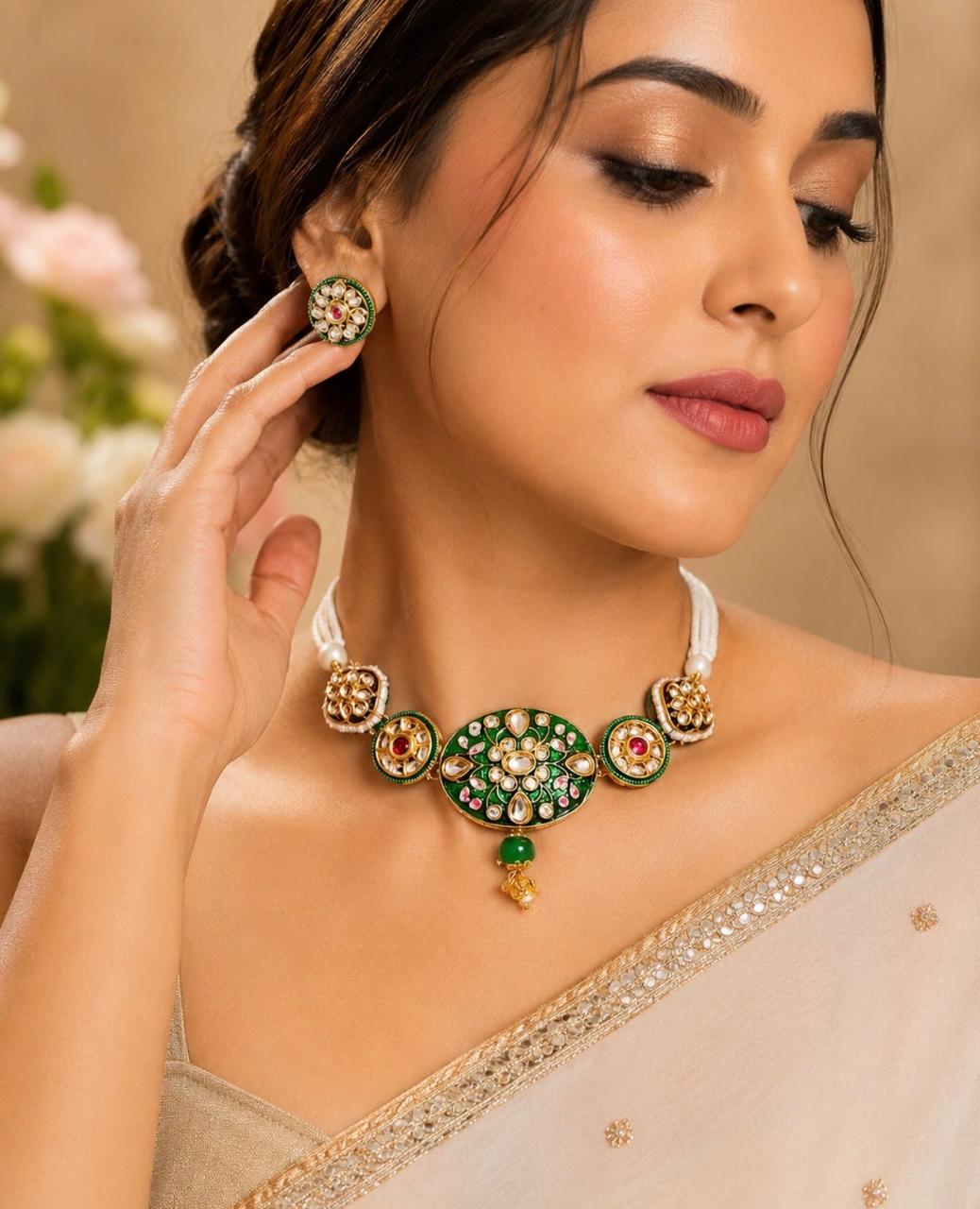 kundan choker